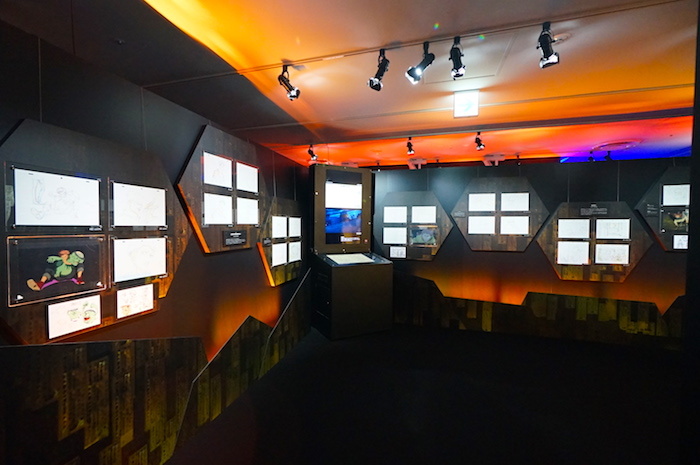 『アニメーション 呪術廻戦展』会場風景 (C)芥見下々／集英社・呪術廻戦製作委員会