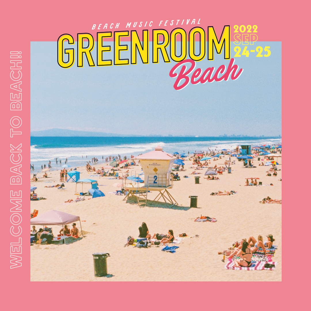 『GREENROOM BEACH』メインビジュアル