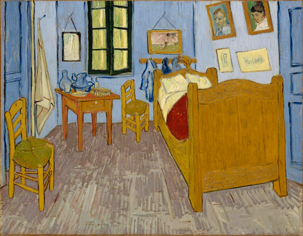 フィンセント・ファン・ゴッホ《アルルの寝室》　1889年　油彩、カンヴァス　オルセー美術館 Paris, musée d'Orsay, cédé aux musées nationaux en application du