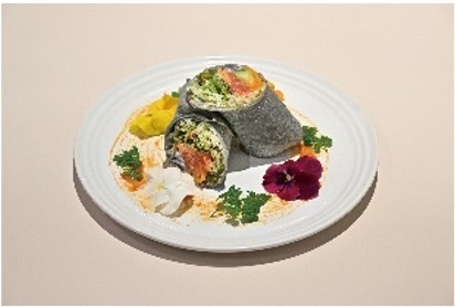 マクロビオティックカフェ エヴァダイニング  [博多リバレインモール1階] トルティーヤ ラップサンド 880円