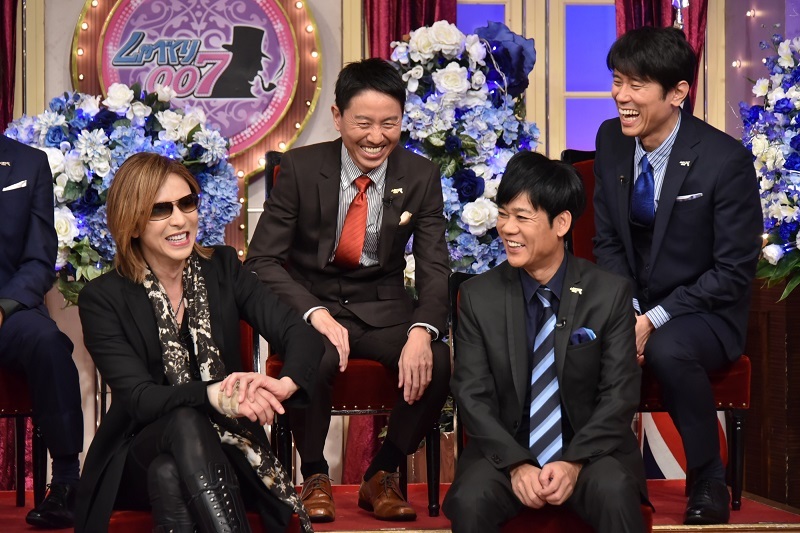 YOSHIKI (C)日本テレビ『しゃべくり007 SP』