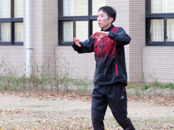 近藤監督が期待を込める太田黒卓（3年）。箱根ではチームに流れを作る重要な役目を任されそうだ