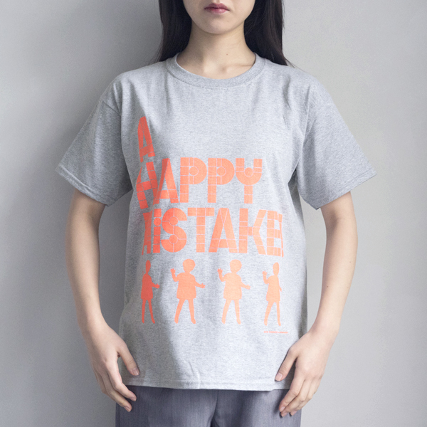 mintdesigns／Happy mistakeのメッセージTシャツ