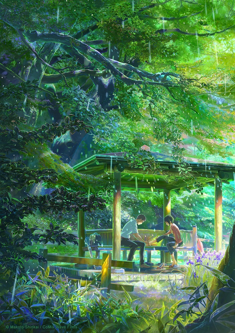 (C)Makoto Shinkai / CoMix Wave Films (C)舞台『言の葉の庭～The Garden of Words～』 2023