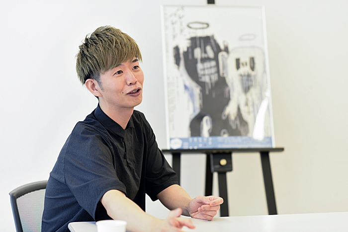杉原邦生  撮影：山田毅