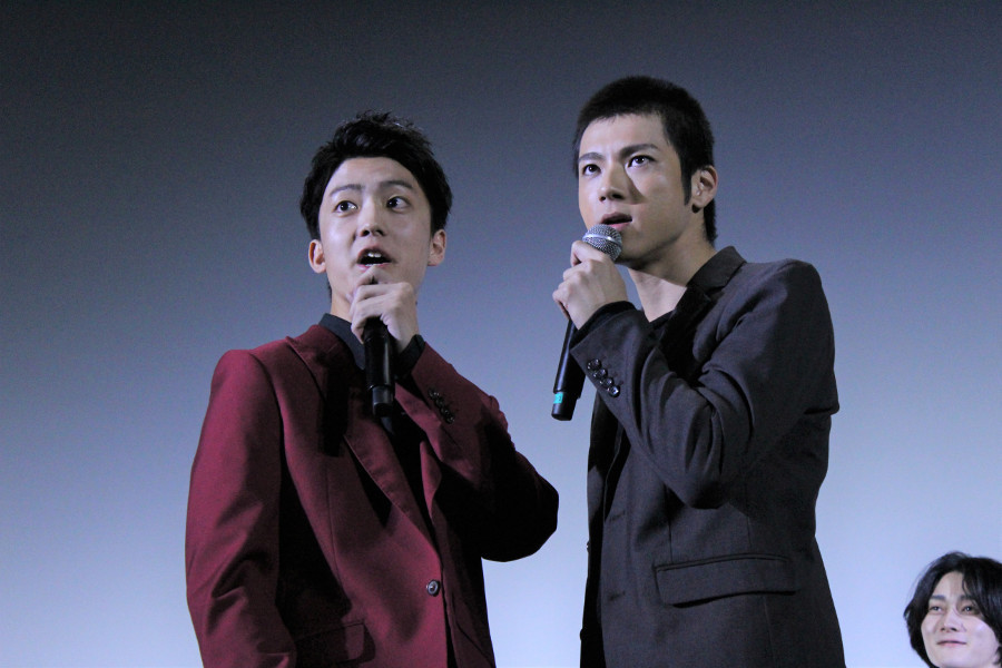 （左から）山田裕貴、健太郎
