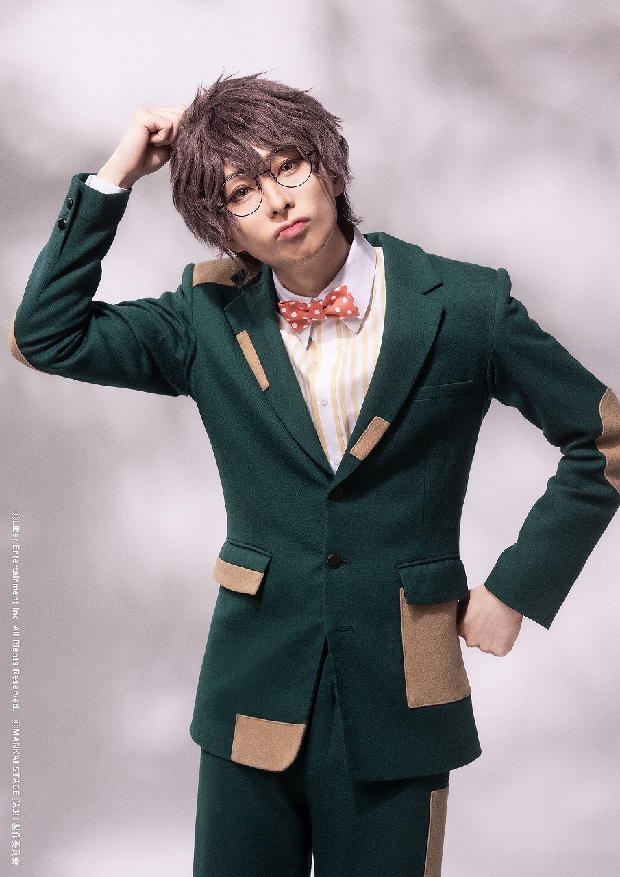 松川伊助：田口 涼 　　(C)Liber Entertainment Inc. All Rights Reserved. (C)MANKAI STAGE『A3!』製作委員会　