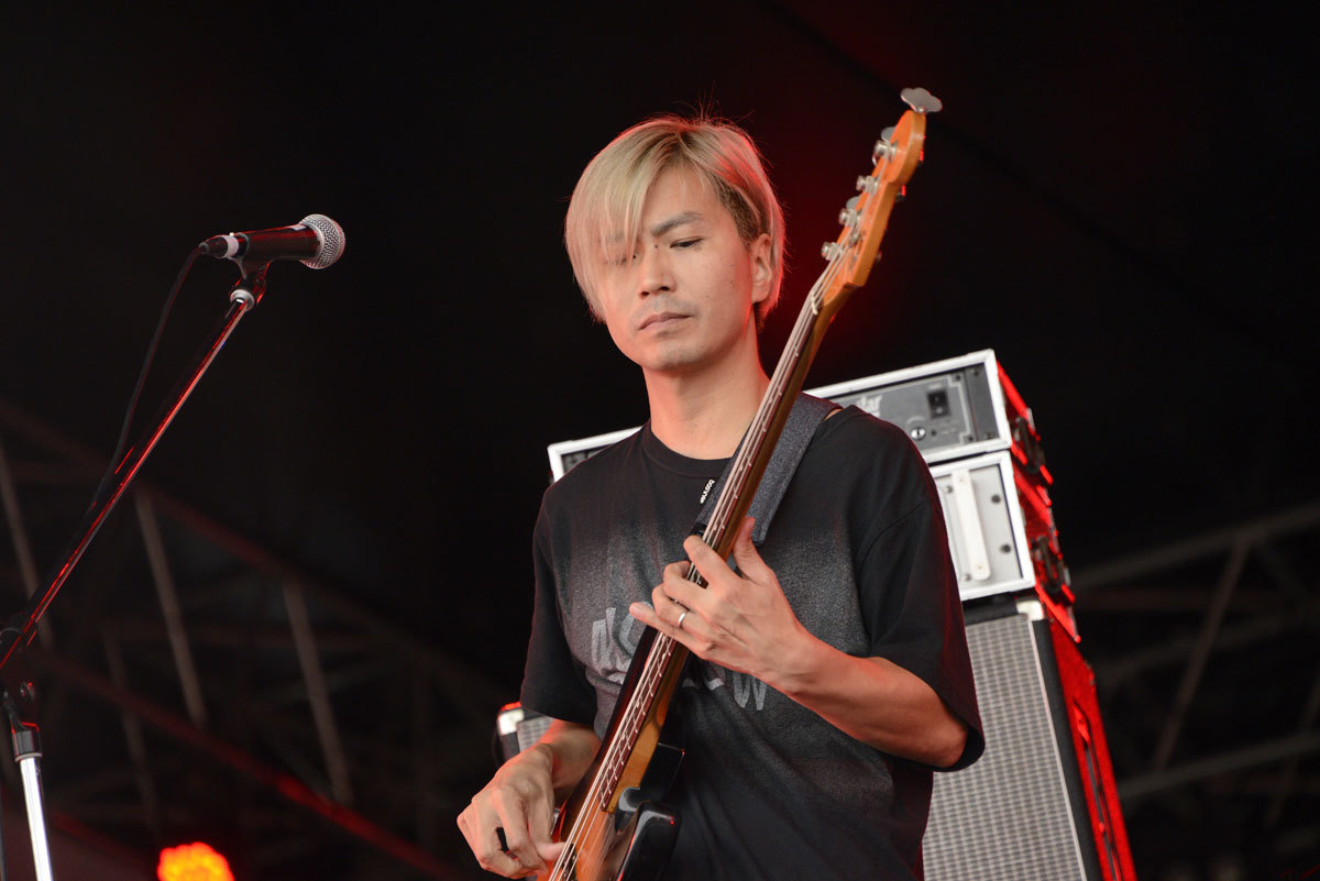 『京都音楽博覧会2016 IN 梅小路公園』くるり　撮影＝久保憲司/KENJI KUBO