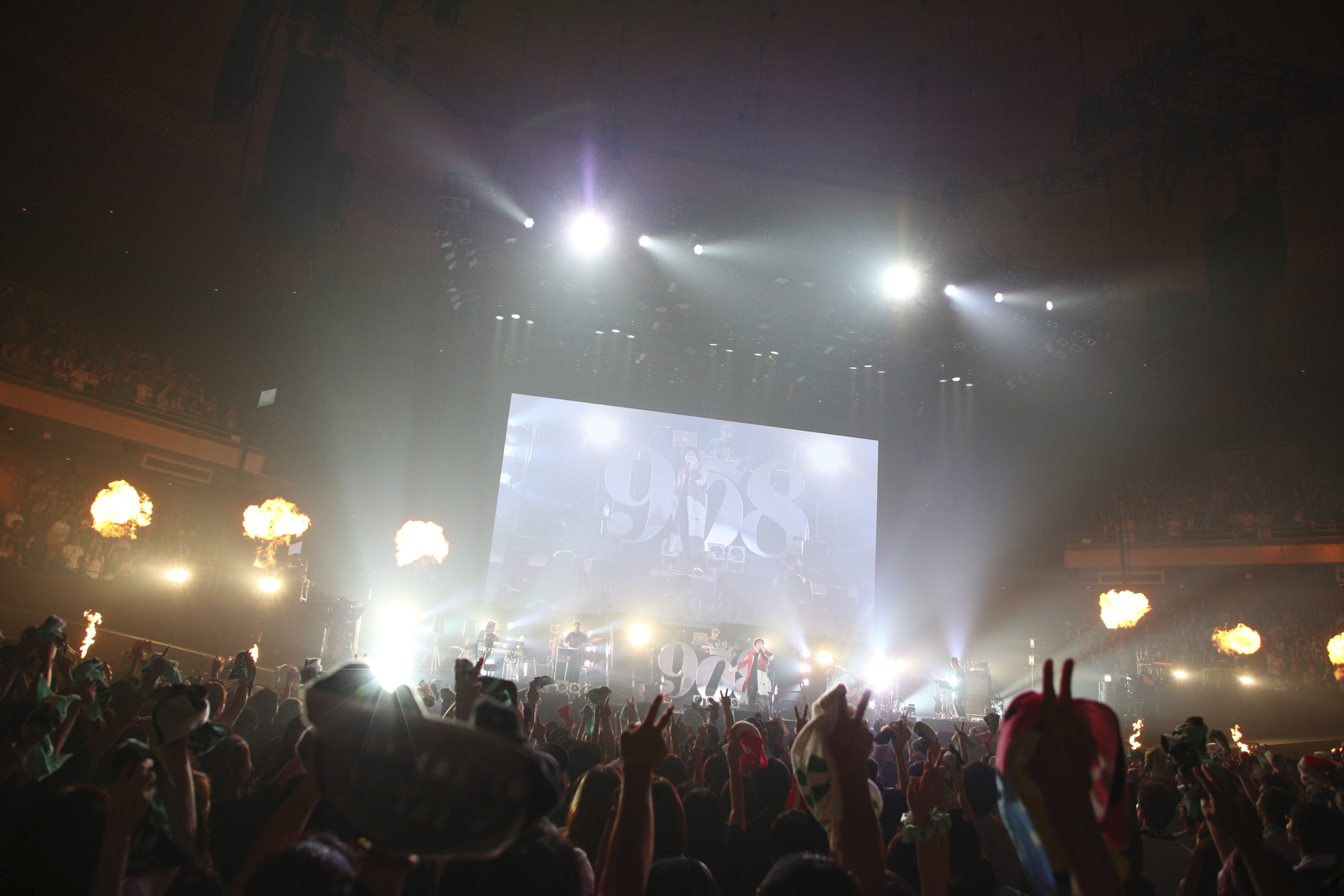 三浦大知『908 FESTIVAL 2018』（撮影：西槇太一&中河原理英）