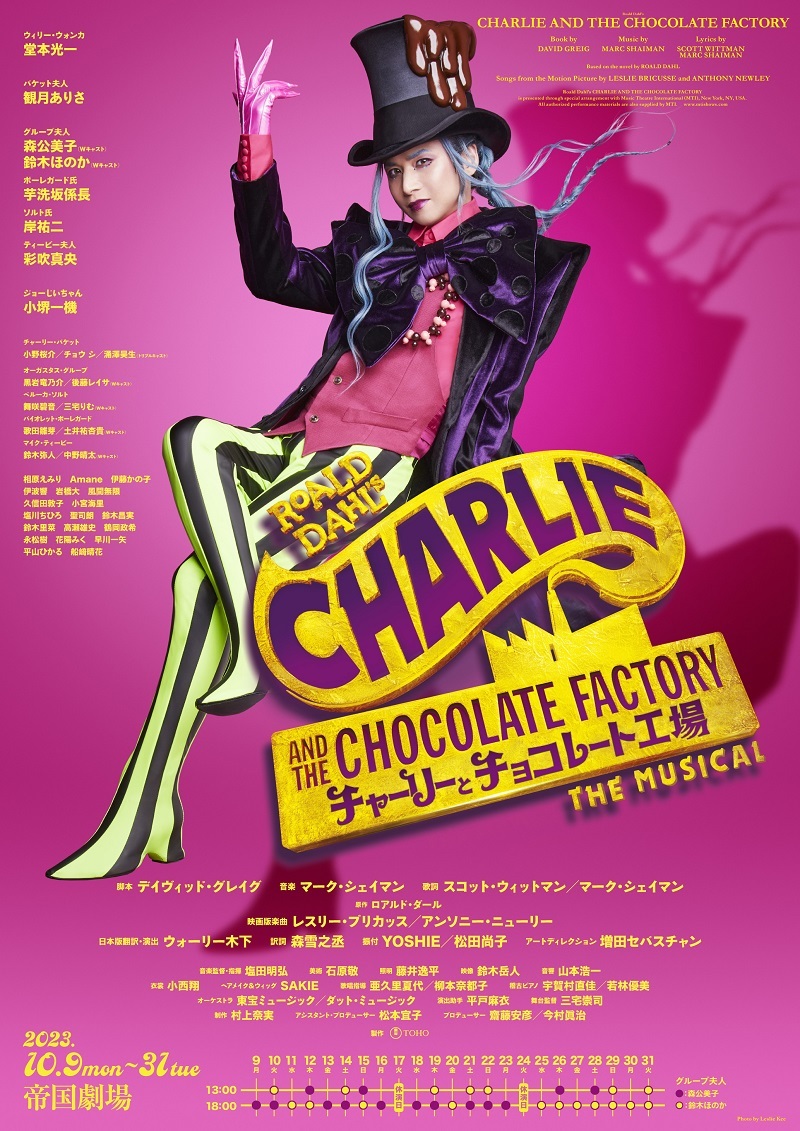 『チャーリーとチョコレート工場』ポスタービジュアル