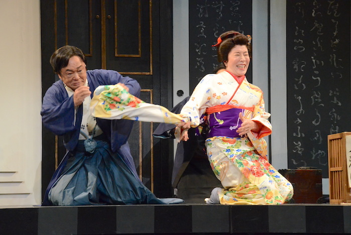 『土佐堀川 近代ニッポン―女性を花咲かせた女 広岡浅子の生涯』のゲネプロの様子