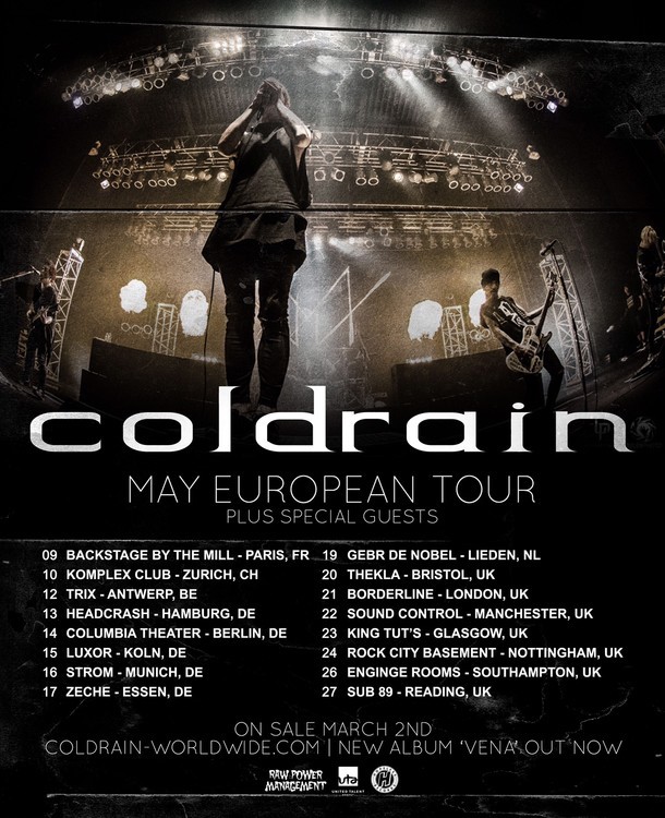 「MAY EUROPEAN TOUR」フライヤー