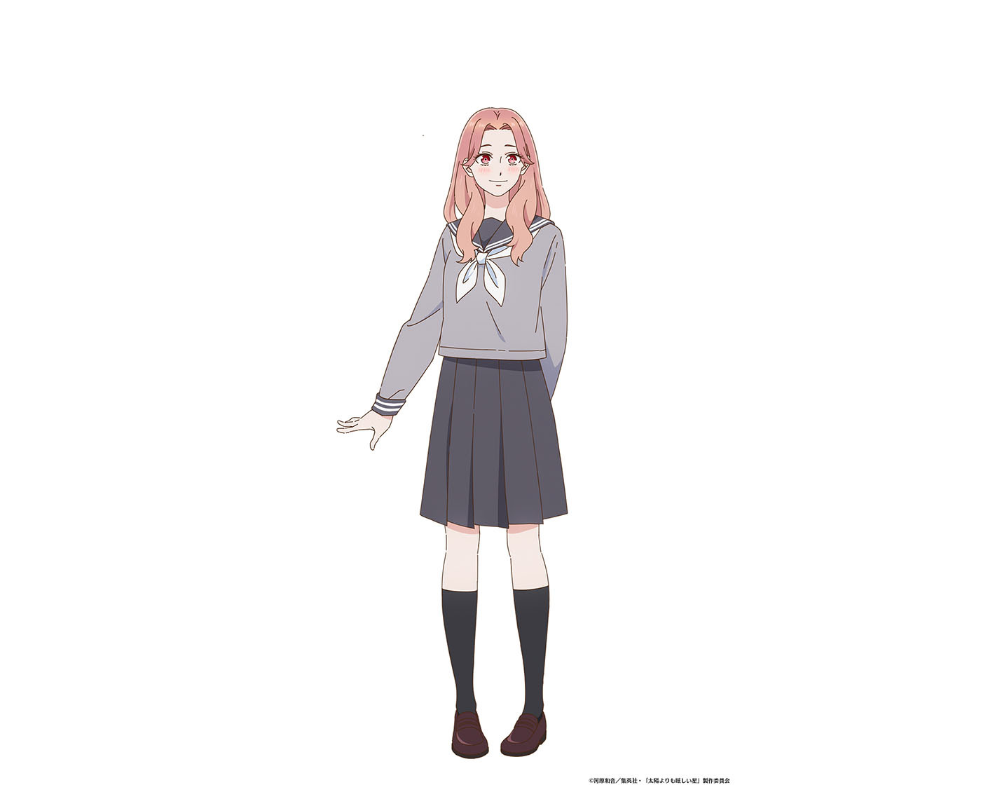 小野寺翡翠　CV：羊宮妃那 (C)河原和音／集英社・「太陽よりも眩しい星」製作委員会