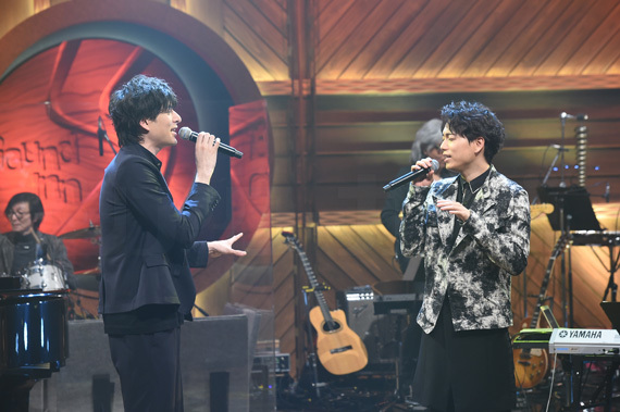 BS-TBS「Sound Inn &ldquo;S&rdquo;」 10 城田優（左）と山崎育三郎