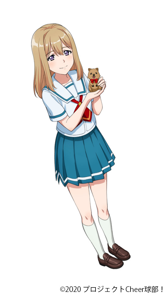 川端 華　CV：鈴木陽斗実 (c) 2020 プロジェクトCheer球部！