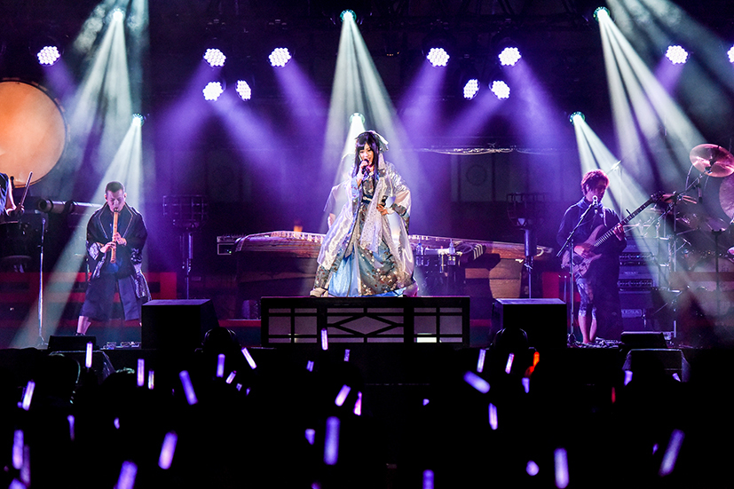 和楽器バンド 京都 平安神宮にて 和楽器バンド 平安神宮単独奉納ライブ In 和楽器サミット18 を開催 Spice エンタメ特化型情報メディア スパイス