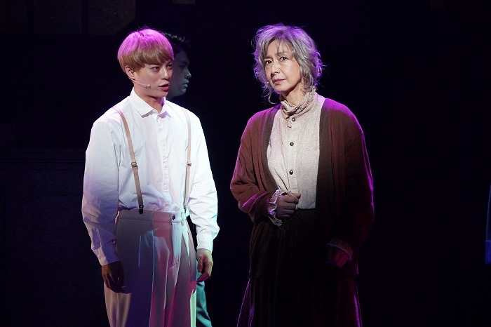 永田崇人、高橋惠子 　撮影：cミュージカル「HOPE」製作委員会／岩田えり
