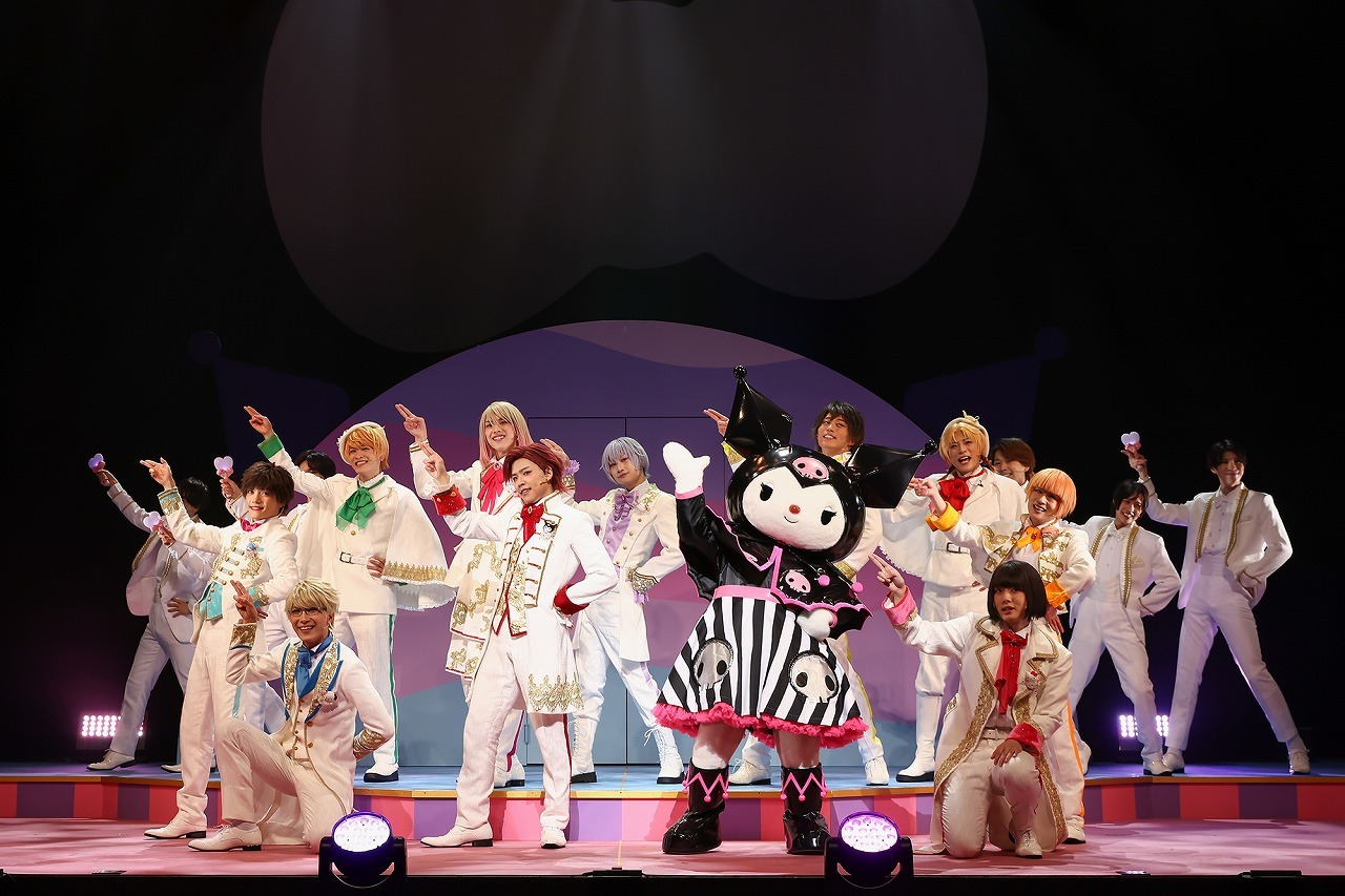 ミラクル☆ステージ『サンリオ男子』 ～KIRAKIRA KANSAI PARADE #世界クロミ化計画～　舞台写真 　　　 （C)2023 SANRIO CO., LTD. MSSB2023