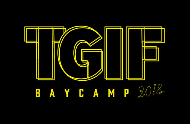 「BAYCAMP2018TGIF」ロゴ