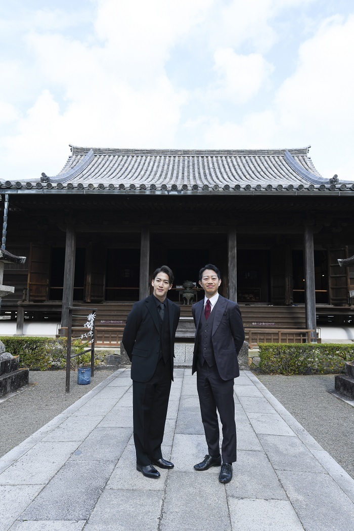 （左から）尾上右近、中村壱太郎