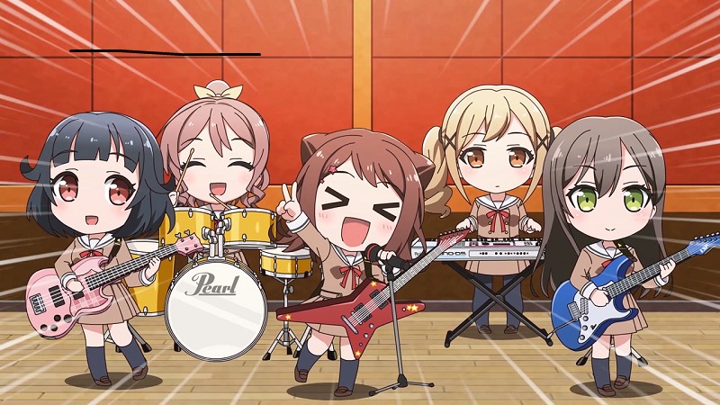 本日から生放送 バンドリ Tv Live 内でミニアニメ Bang Dream ガルパ ピコ 大盛り 放送開始 Spice エンタメ特化型情報メディア スパイス