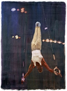 《Olympic Gymnastic Ring》油彩　キャンバス　57×43cm