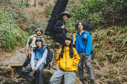 スーパー登山部、山の日に（8月11日）新曲「燕」配信リリース決定、ジャケット写真を公開