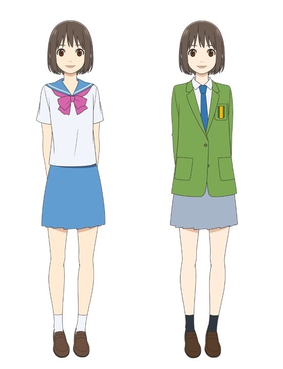 左：中学生編　右：高校生編 (C)新川直司・講談社／さよなら私のクラマー製作委員会　（C）新川直司・講談社／2021「映画 さよなら私のクラマー」製作委員会