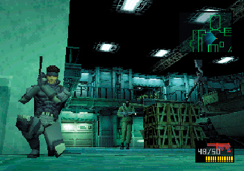 『METAL GEAR SOLID』ゲーム画面