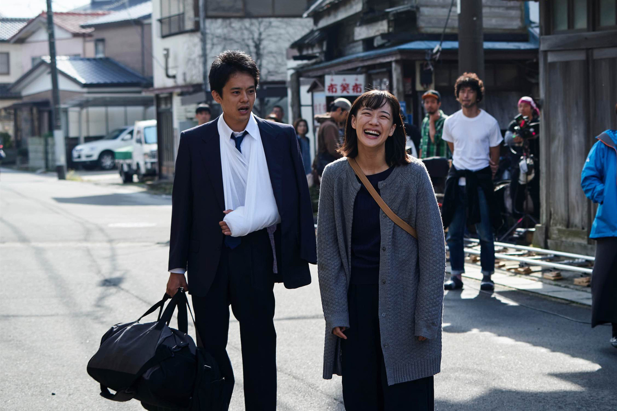 映画『宮本から君へ』メイキング （C）2019「宮本から君へ」製作委員会