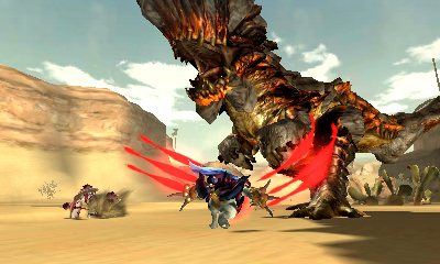中級 ボルボロス狩猟クエスト フィールド:砂漠 (c)CAPCOM CO., LTD. 2015, 2017 ALL RIGHTS RESERVED.