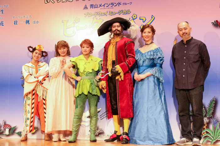 （左から）田野優花、岡部麟、吉柳咲良、小西遼生、壮一帆、森新太郎