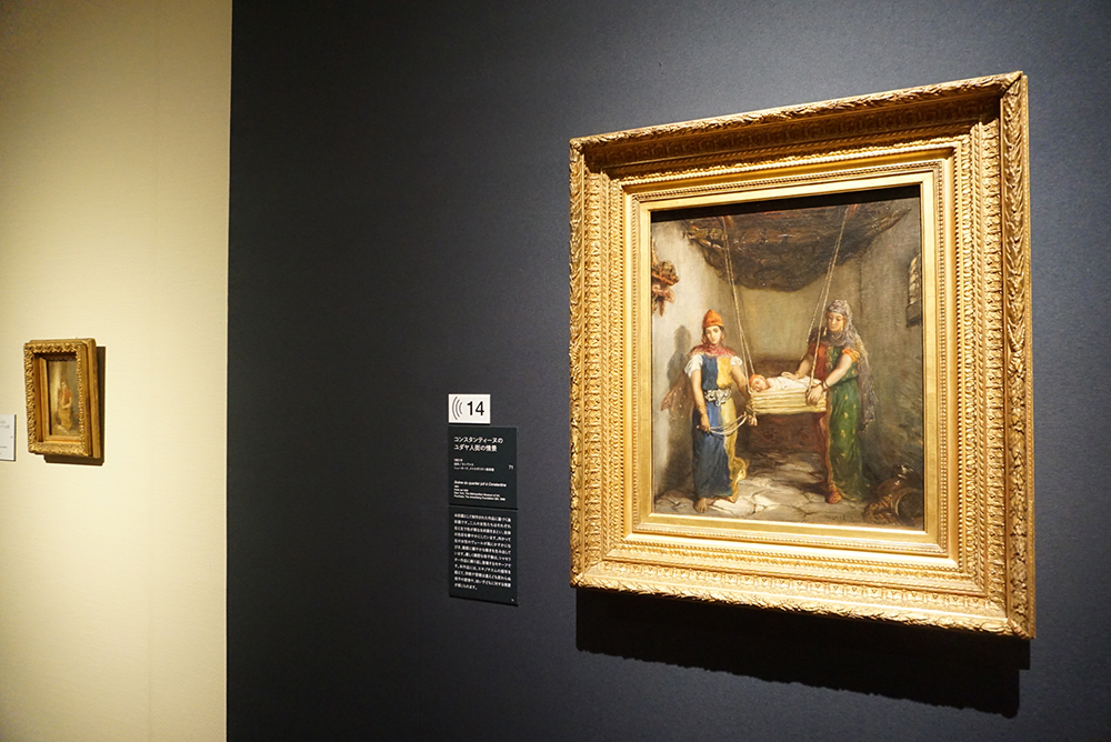 テオドール・シャセリオー ＜コンスタンティーヌのユダヤ人街の情景＞ 1851年 ニューヨーク、メトロポリタン美術館