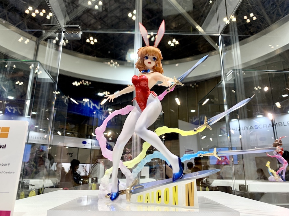村正氏による「DAICON4オープニングアニメの女の子 40th Anniversary」