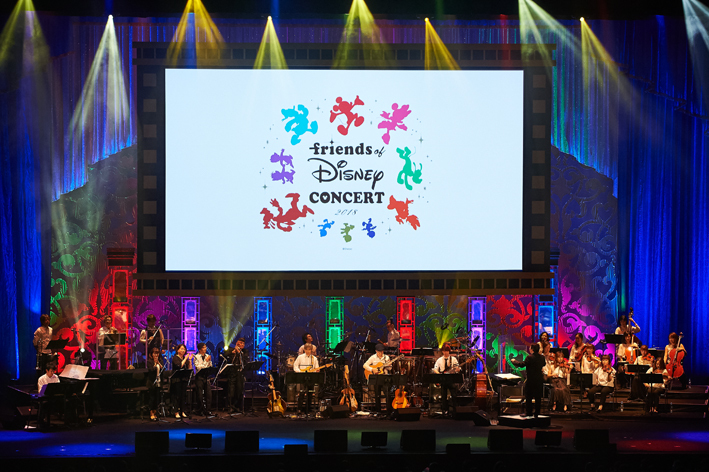 Presentation licensed by Disney Concerts.（C）Disney 「Friends of Disney Concert 2018より」