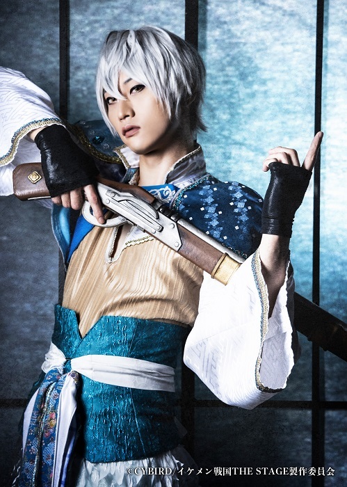 明智光秀：橋本全一 (C)CYBIRD/ イケメン戦国 THE STAGE 製作委員会