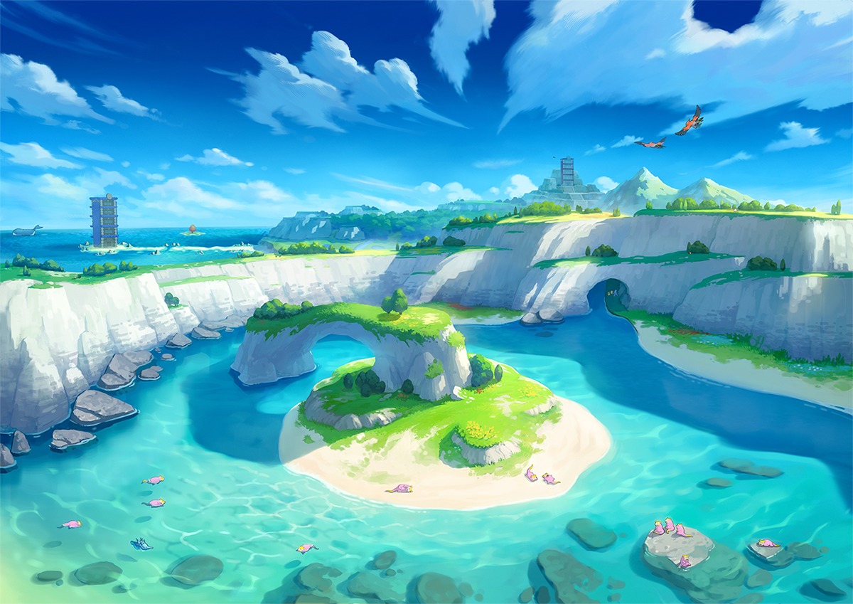 ヨロイじま (c)2020 Pokémon. (c)1995-2020 Nintendo/Creatures Inc. /GAME FREAK inc.