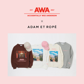 『ウェス・アンダーソンすぎる風景展』×ADAM ET ROPÉ（アダム エ ロペ）、コラボレーションアイテムの発売が決定