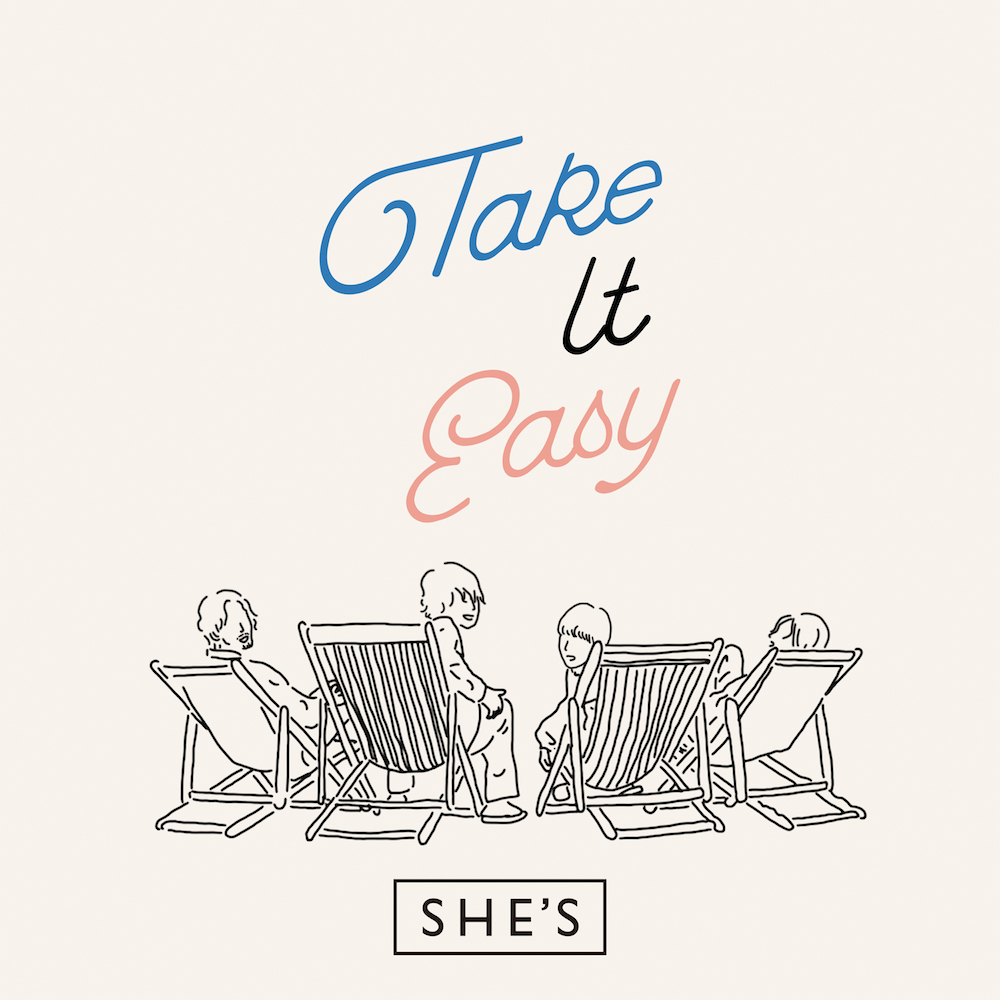 SHE'Sが新曲「Take It Easy」リリースを発表 MV出演賭けた