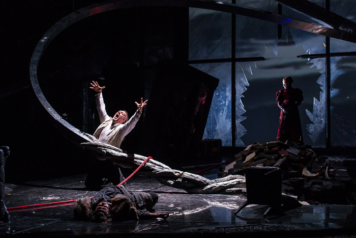 「ワルキューレ」Bryn Terfel as Wotan  (c) ROH 2012. Photograph by Clive Barda