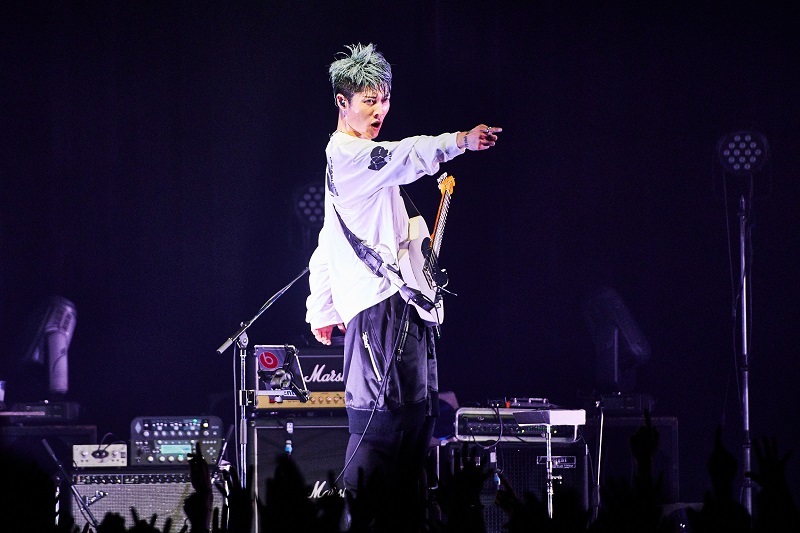 MIYAVI　2017.12.7　Zepp DiverCity　撮影＝Yusuke Okada