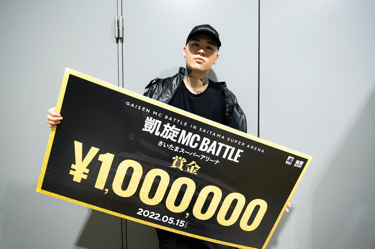 T-Pablow、さいたまスーパーアリーナで開催された『凱旋MC Battle』で