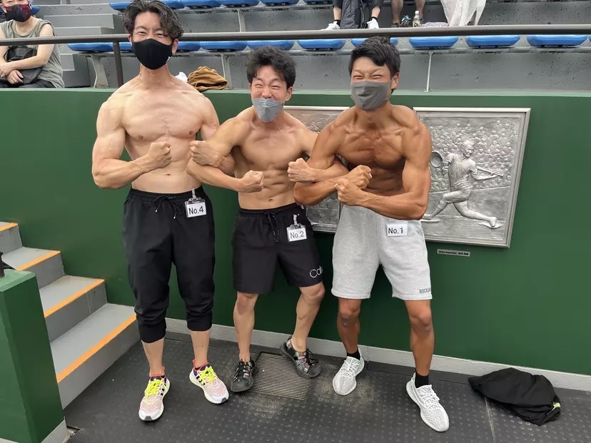 昨年のボディビルコンテストの様子