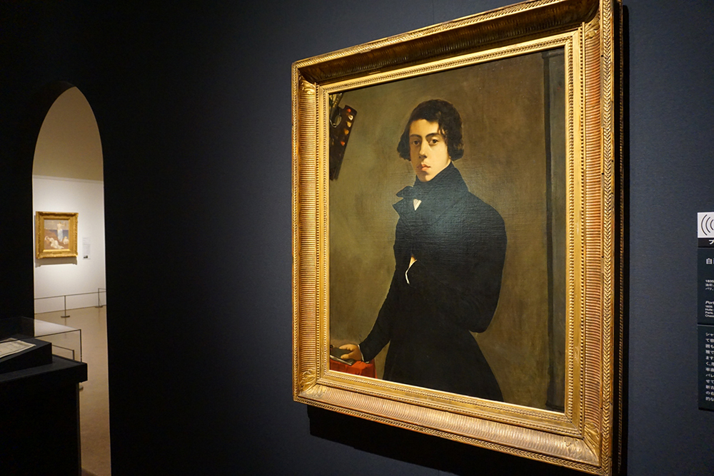 テオドール・シャセリオー ＜自画像＞ 1835年 パリ、ルーヴル美術館