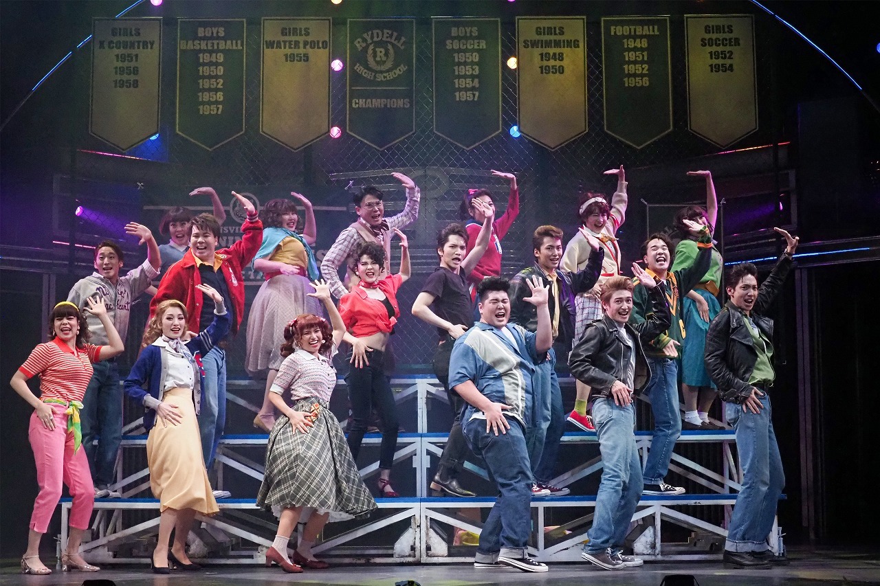 ミュージカル『GREASE』舞台写真
