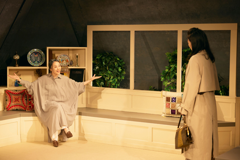 dialogue+1『The Breath of Life』（左から）林田麻里　李千鶴 （撮影：市川唯人）