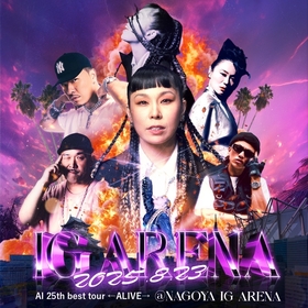 AIの全国ツアー愛知公演スペシャルゲストアーティストとしてPUSHIM、DABO、AK-69、¥ellow Bucksの出演が決定