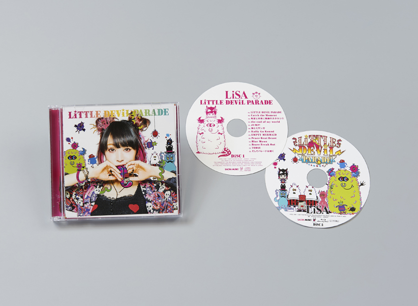 LiSA、新アルバム『LiTTLE DEViL PARADE』の店舗特典を公開 フリー 