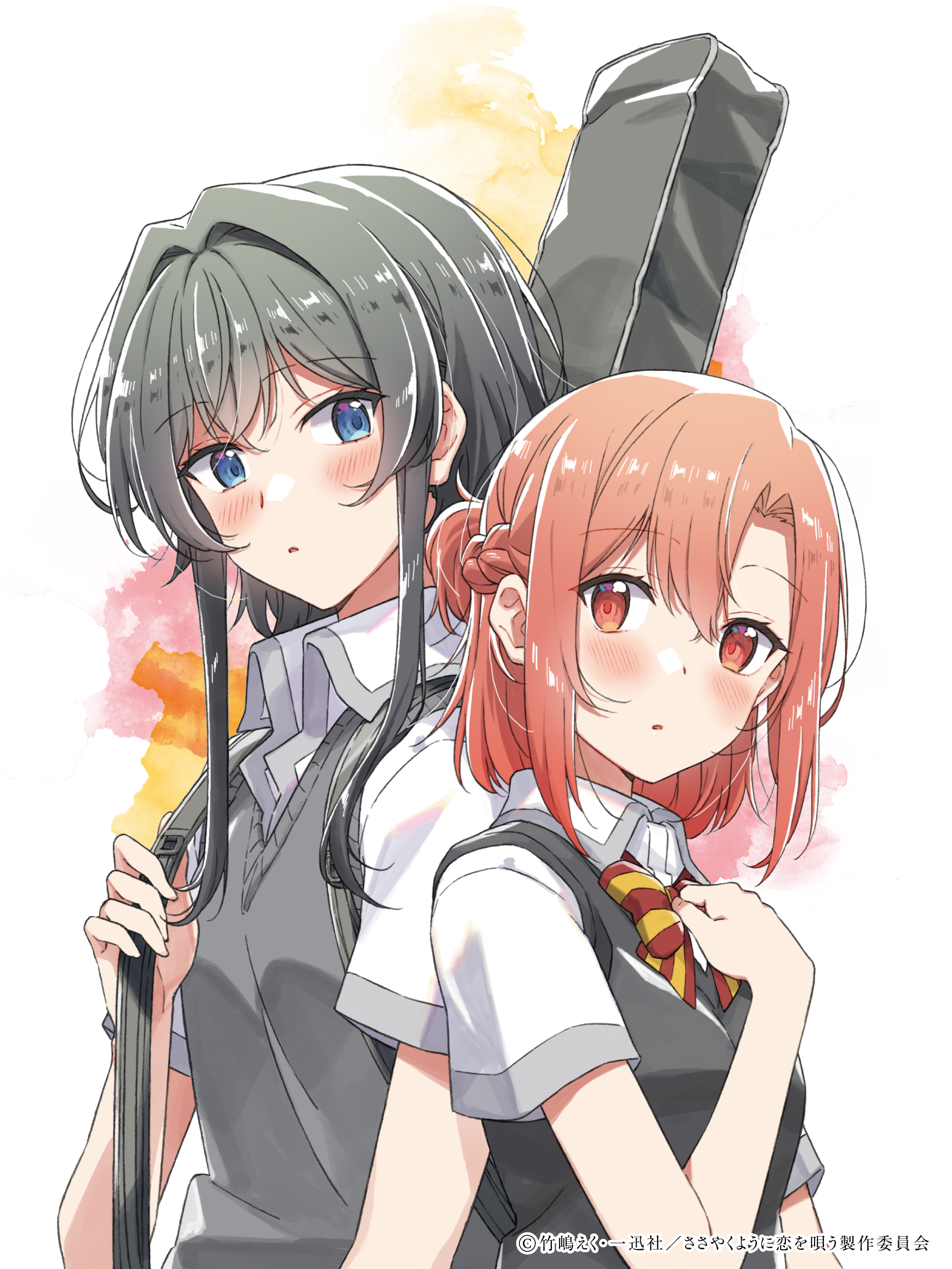 年度 百合漫画大賞 第1位 ささやくように恋を唄う Tvアニメ化決定 メインキャストに嶋野花 瀬戸麻沙美 Spice エンタメ特化型情報メディア スパイス