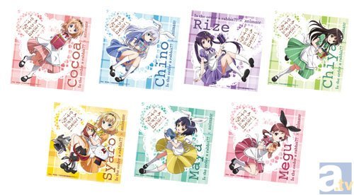 『ごちうさ』全国巡回展＆オンリーショップがアニメイトで開催決定